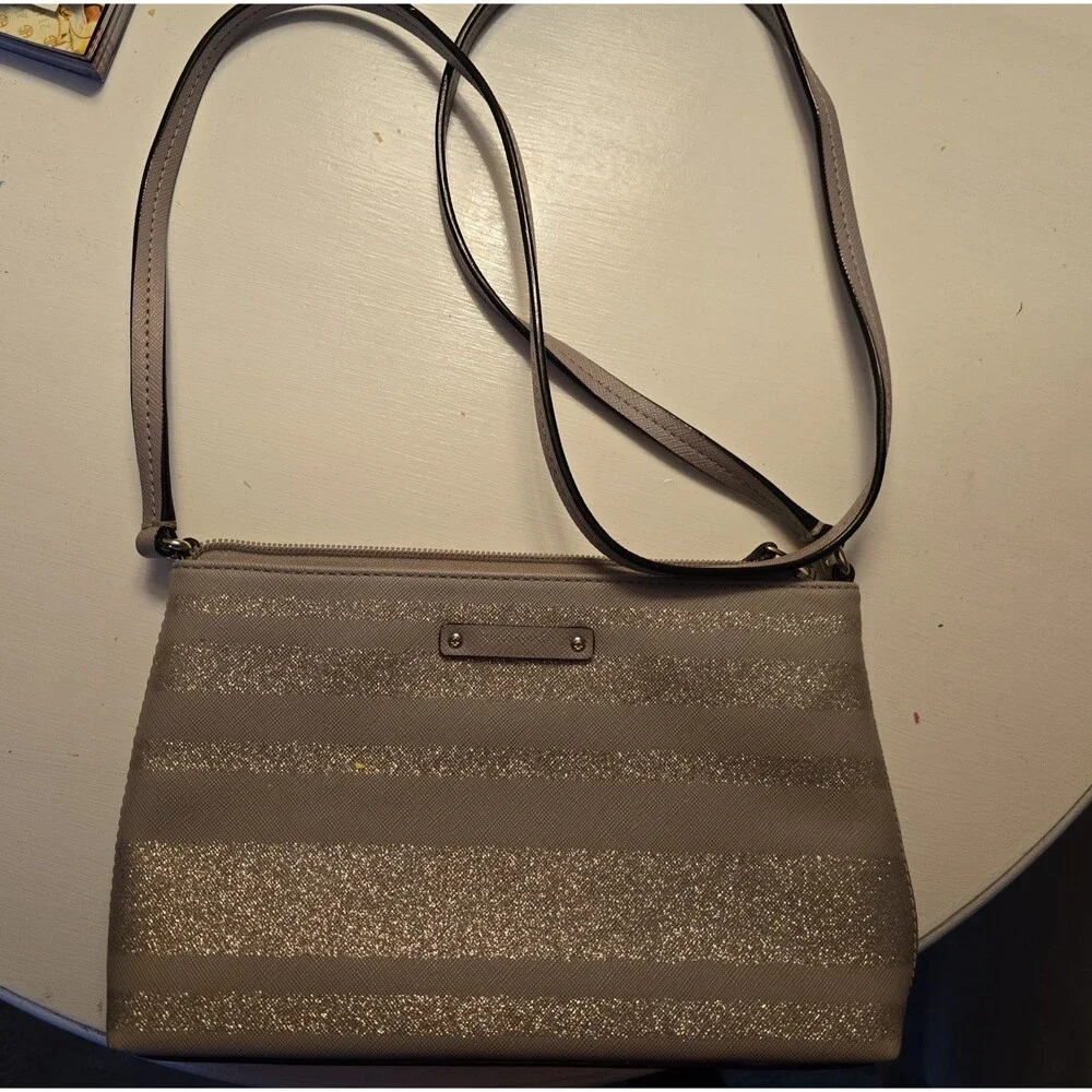 Kate Spade Haven Lane Ramey Crossbody – Glitter Stripe